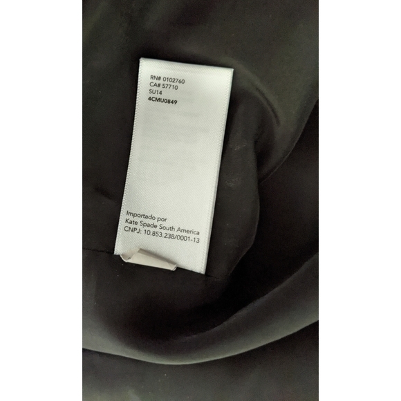 Kate Spade Saturday 100% Silk Midi Dress Size M - Picture 9 of 10